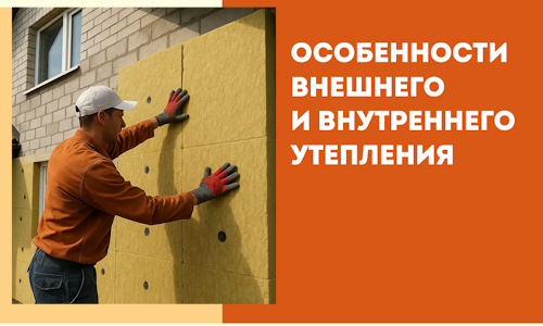 Какие особенности внешнего и внутреннего утепления в Валуйках
