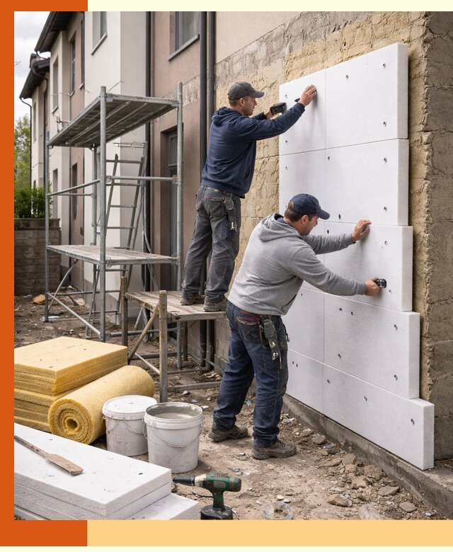 Утепление таунхауса с гарантией комфорта в Валуйках