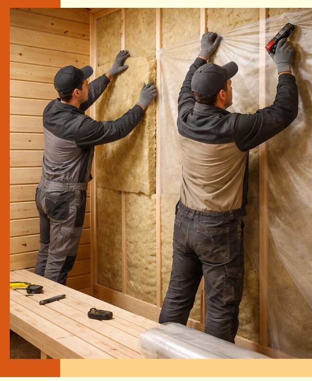 Профессиональное утепление сауны в Валуйках с гарантиями качества