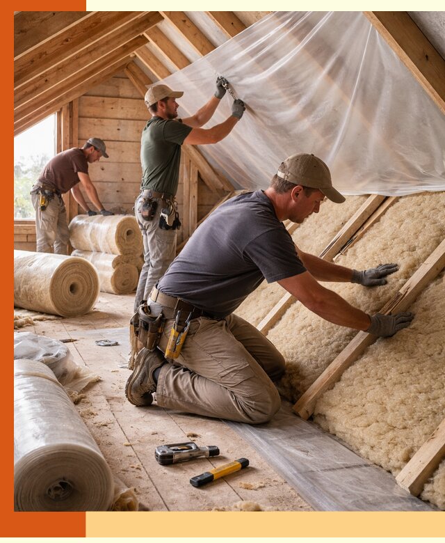 Утепление крыши изнутри в Валуйках: профессионально и надежно