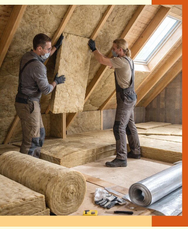 Утепление мансарды минватой в Валуйках от 4471 руб./м2 — монтаж и пароизоляция | ТепломастерВли