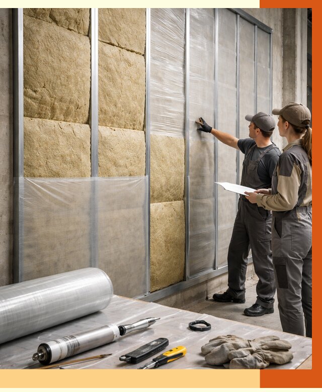 Утепление склада химсырья в Валуйках от 4790 руб. под ключ | ТепломастерВли