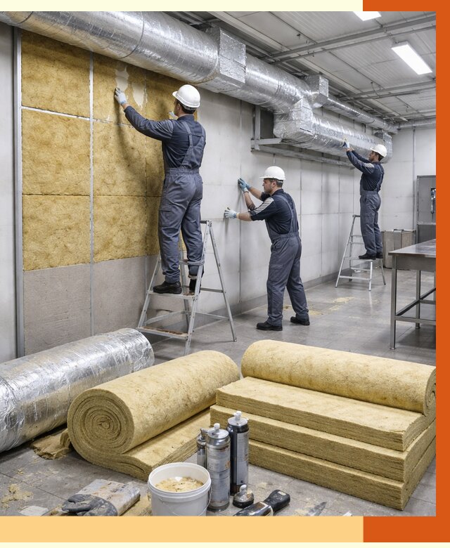 Утепление пищевого цеха в Валуйках от 13306 руб./м² — комплексно под ключ | ТепломастерВли