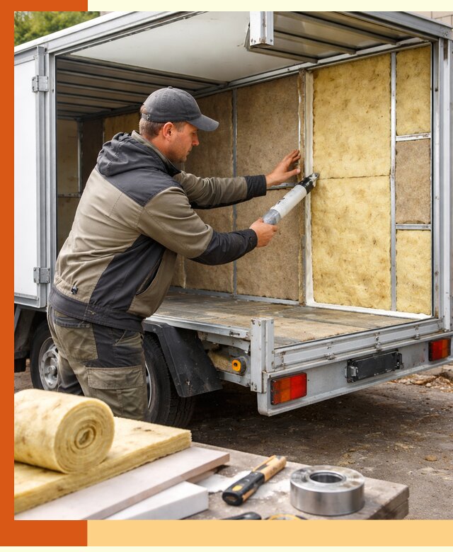 Профессиональное утепление прицепа в Валуйках для любых условий