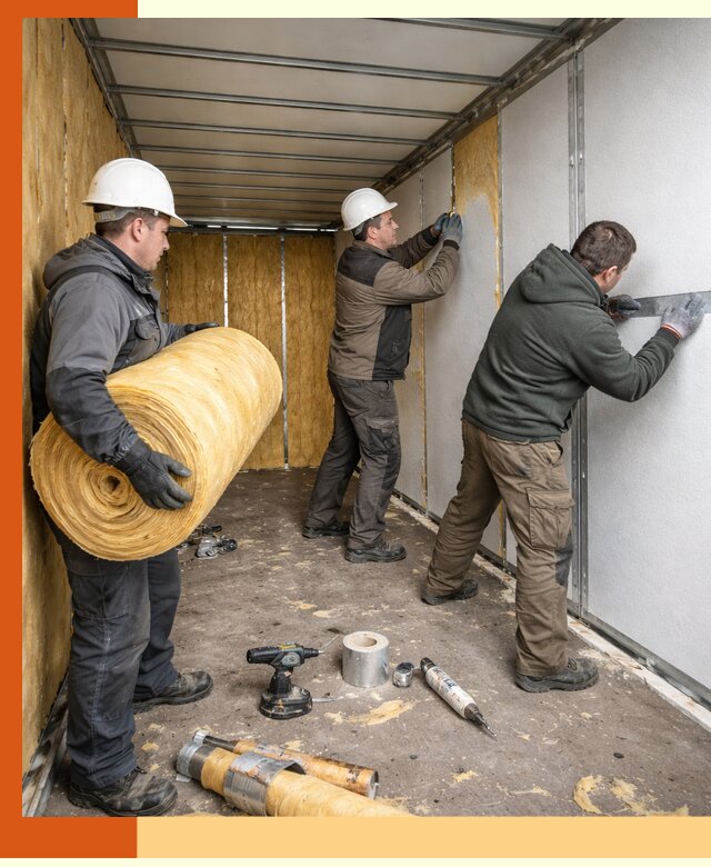Утепление рефрижераторного контейнера в Валуйках профессионально и надежно