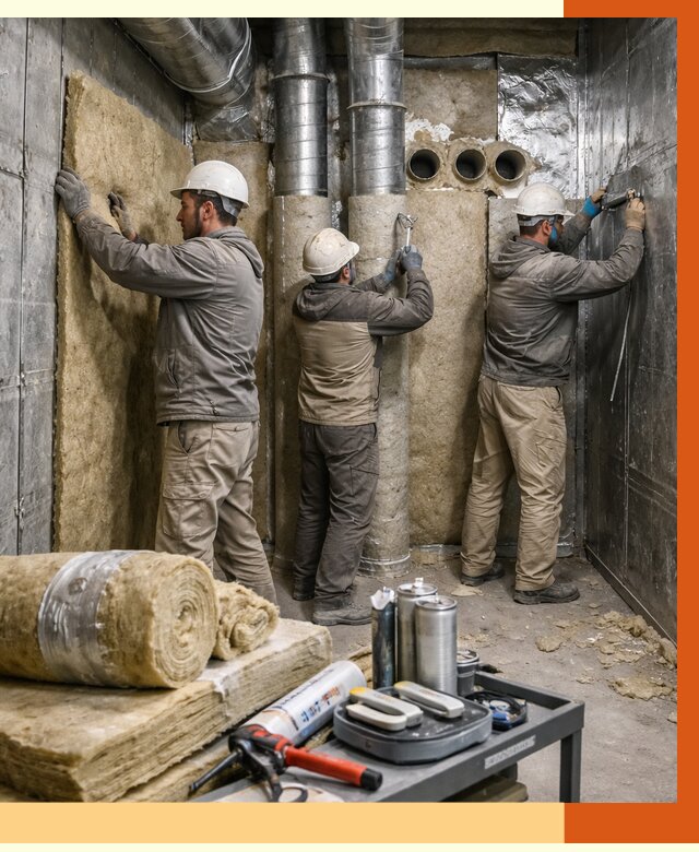 Утепление венткамеры в Валуйках под ключ от 1544 руб. — профессионально | ТепломастерВли