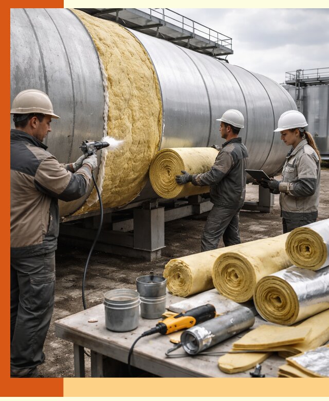 Утепление цистерны в Валуйках — утеплители и монтаж под ключ