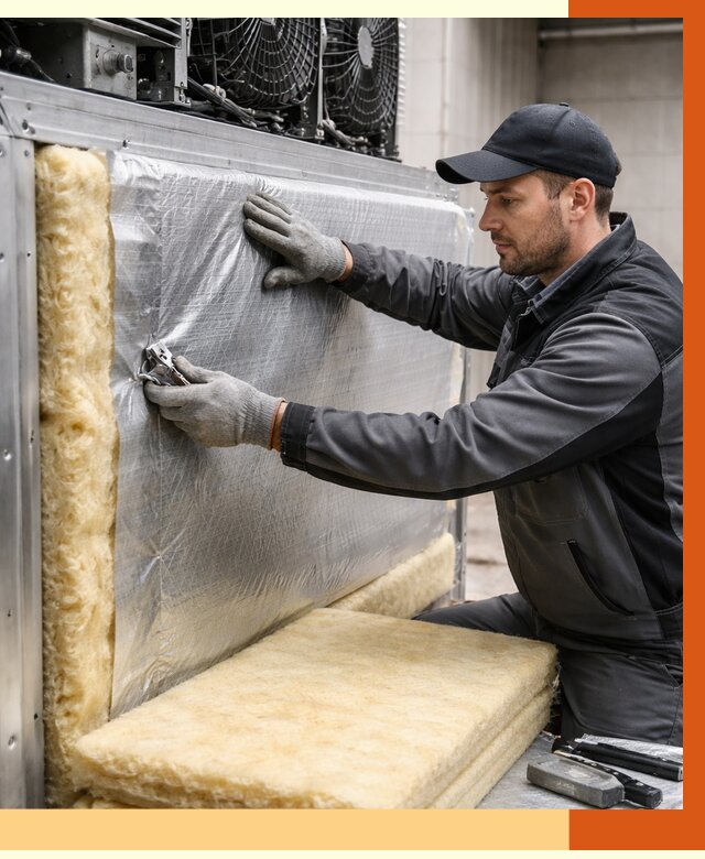 Утепление холодильного агрегата в Валуйках от 9048 руб. под ключ | ТепломастерВли