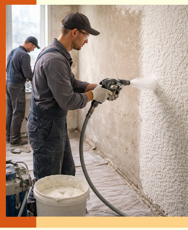 Утепление стен жидкой теплоизоляцией в Валуйках для квартир и домов