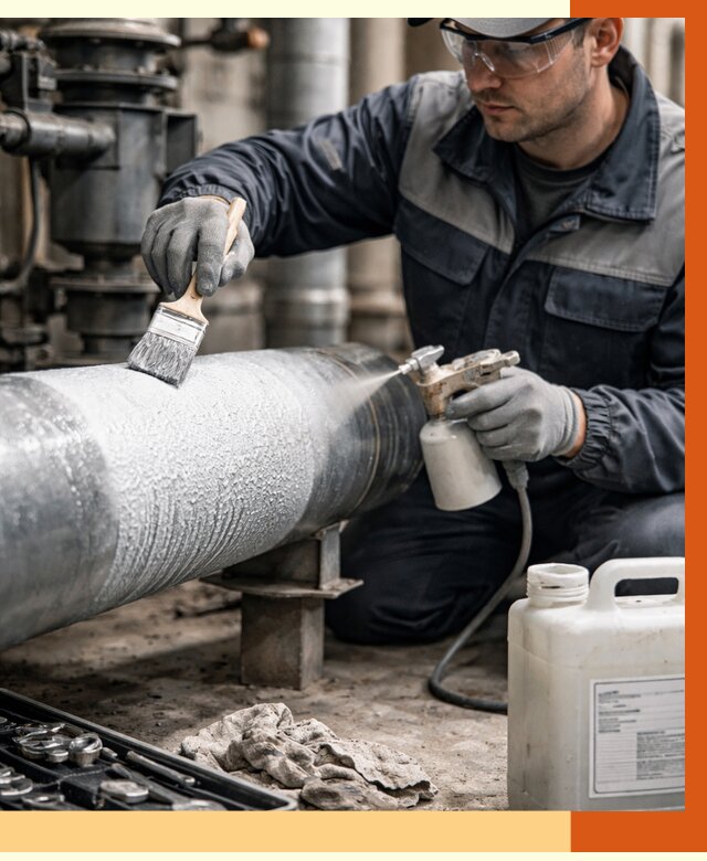 Утепление оборудования жидкой теплоизоляцией в Валуйках от 4790 руб. | ТепломастерВли