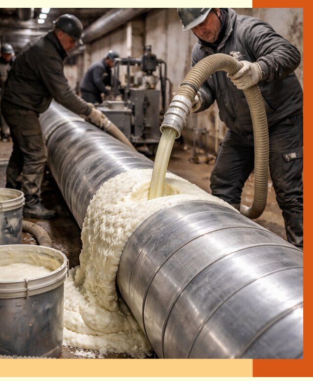 Утепление теплотрассы жидкой теплоизоляцией в Валуйках от 4471 руб. | ТепломастерВли