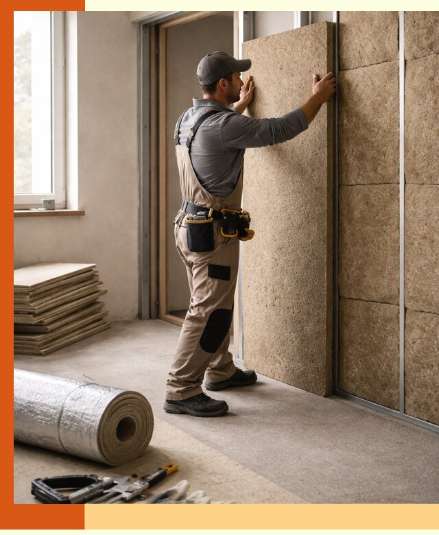 Шумоизоляция дома в Валуйках — комплексная защита от шума