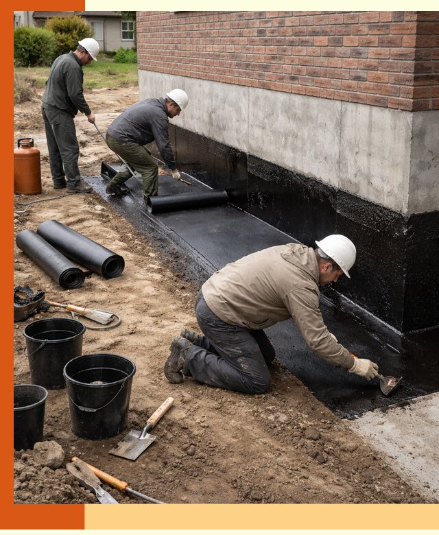 Гидроизоляция фундамента в Валуйках: надежная защита строений