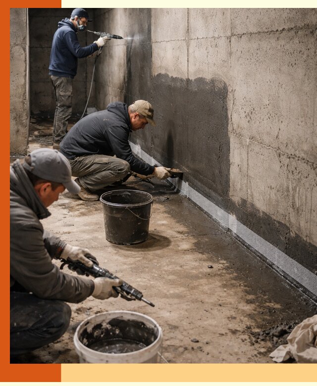 Гидроизоляция подвала в Валуйках — комплексная защита от влаги