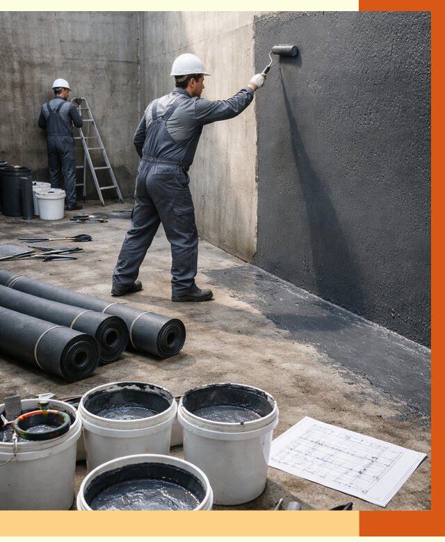 Гидроизоляция резервуара в Валуйках от 127740 руб. под ключ | ТепломастерВли