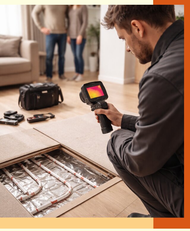 Тепловизионное обследование теплого пола в Валуйках от 4790 руб. — ТепломастерВли